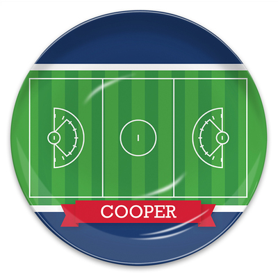 LaCrosse Field Melamine Plate